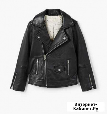 Косуха натуральная кожа Mango kids для девочки Владимир - изображение 1