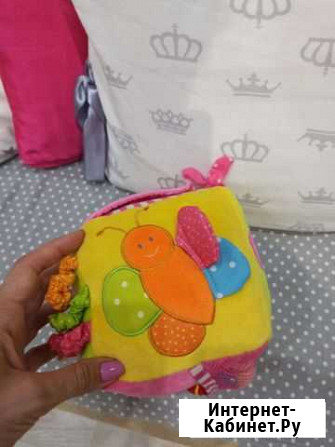 Развивающий кубик детский для малышей Липецк - изображение 1