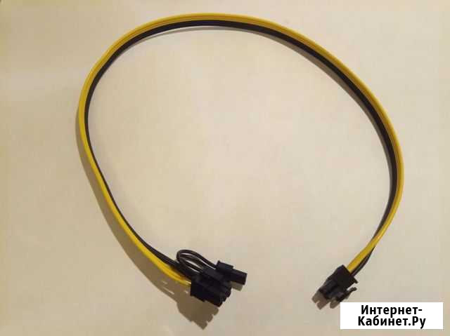 Кабель питания (удлинитель) PCI-E 6 Pin на на 6+2 Тверь - изображение 1