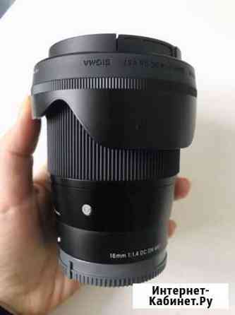 Sigma 16mm f 1.4 sony e (как новый) Уфа