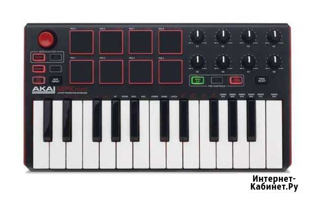 Midi клавиатура akai MPK-mini mkii Сургут - изображение 1