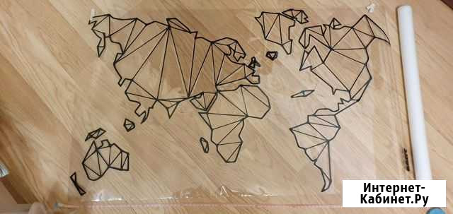 Карта на стену самоклеящаяся Нижний Новгород - изображение 1