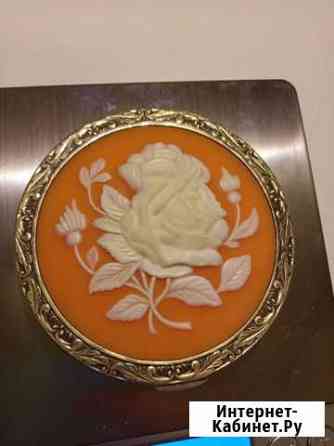 Пудреница Роза 50-е, СССР Волгоград