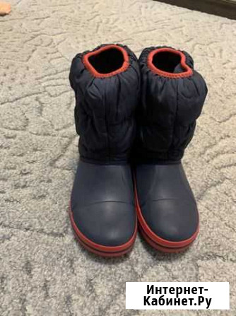 Ботинки зимние crocs Москва - изображение 1
