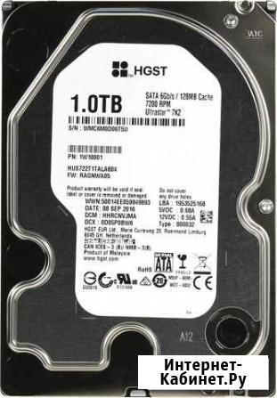 Жесткий диск на запчасти hgst HUS722T1tala604 Кострома - изображение 1