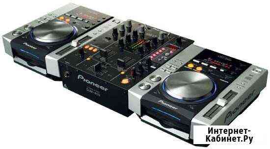 Диджей комплект Pioneer. 2 х CDJ 200 + DJM 400 Братск