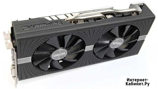 Видеокарта RX580 4gb sapphire nitro Брянск - изображение 1