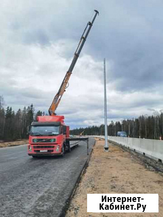 Манипулятор 4.5 т 8 м - полуприцеп 13.6 м Санкт-Петербург - изображение 1
