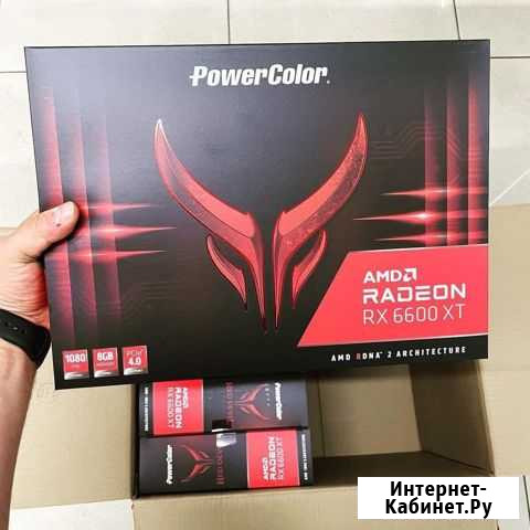 PowerColor Radeon RX 6600xt Red Devil Волжский Волгоградской области - изображение 1