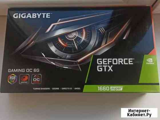 Видеокарта Gigabyte GeForce GTX 1660 super Чебоксары