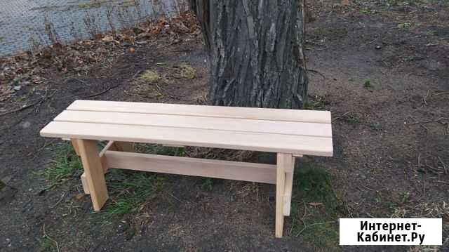 Скамья скамейка лавка в баню сауну Тосно - изображение 1