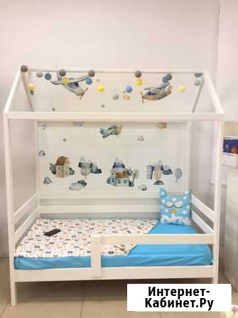 Кровать Домик из массива Курск - изображение 1
