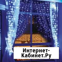 Гирлянда шторы 320 ламп, 2.4м Улан-Удэ - изображение 1