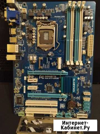 Материнская плата lga 1155 Z77- DS3H Rev 1.0 Курск - изображение 1