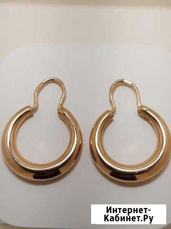 Серьги золотые 583 пробы СССР Екатеринбург - изображение 1