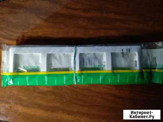 Рамка на 4 поста Schneider Glossa белая Владимир