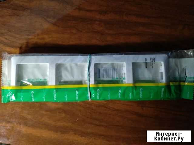 Рамка на 4 поста Schneider Glossa белая Владимир - изображение 1