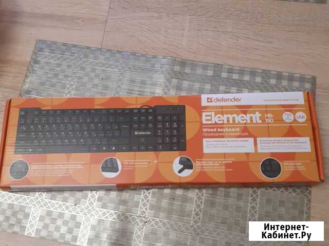 Клавиатура usb Defender новая Калининград - изображение 1