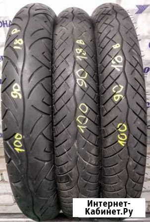 Pirelli Bridgestone 100/90 R18 1шт Воронеж - изображение 1
