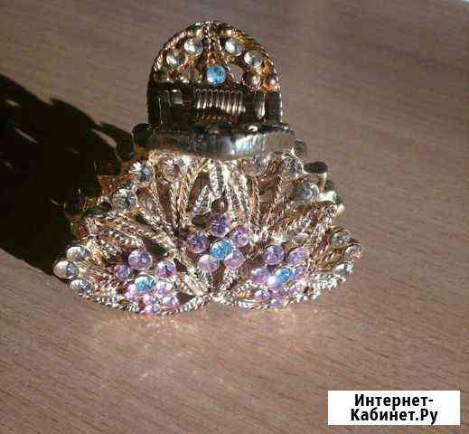 Заколка краб. Бижутерия Ижевск