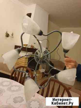 Люстры 2 шт энергосберегающие потолочные Саратов