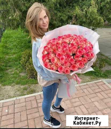 Розы доставка свежих букетов по городу Краснодар - изображение 1