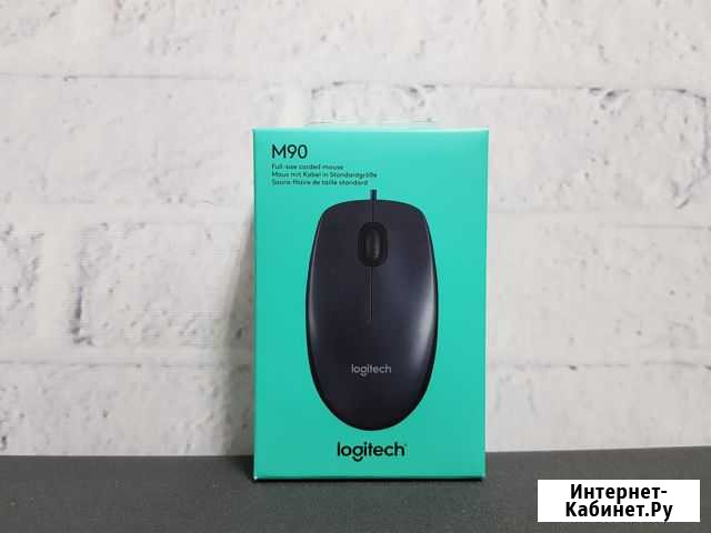 Мышь Logitech M90 черная Брянск - изображение 1