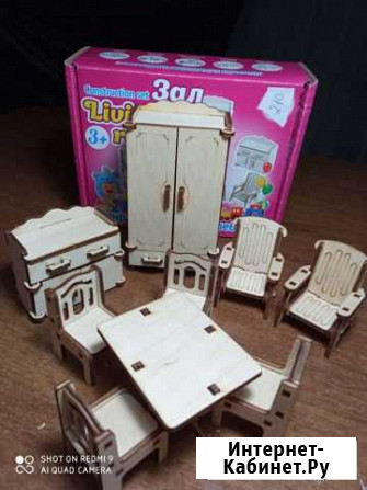 Набор мебели зал в кукольный домик Оренбург - изображение 1