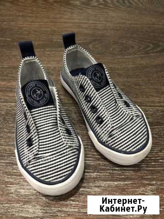 Кеды (слипоны) h&m р.24 Новосибирск - изображение 1
