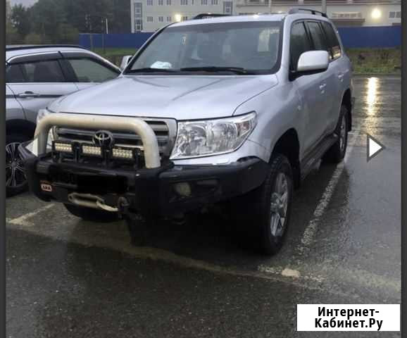 Усиленный передний бампер Land Cruiser 200 Южно-Сахалинск - изображение 1