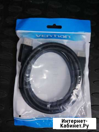 Кабель Vention DisplayPort - hdmi 4K30Hz 1.5 м Нижний Новгород - изображение 1