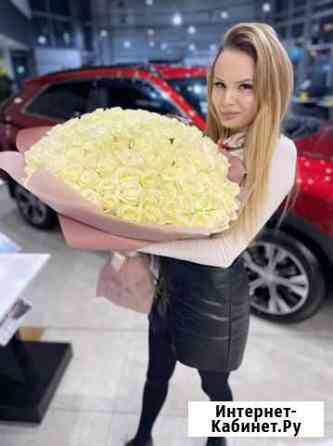 Букеты цветы из 15 роз-101 розы Ижевск