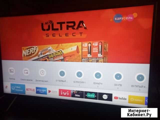UE43NU7097U. 2019г.в. 4K(UHD), smart, WI-FI, T2, S Тамбовка - изображение 1