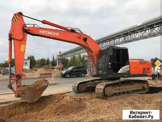 Аренда экскаватора Hitachi 200 (щипцы, ковш,мульче Тюмень