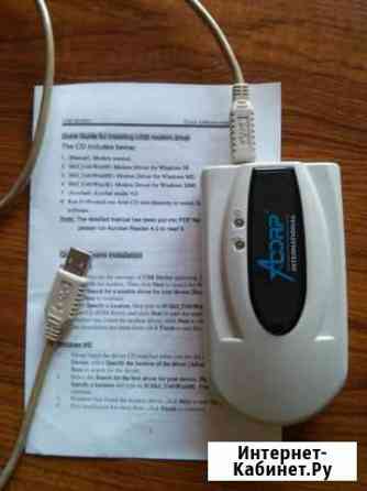 Факс-модем внешний acorp M-56EUS Rockwell USB Иркутск