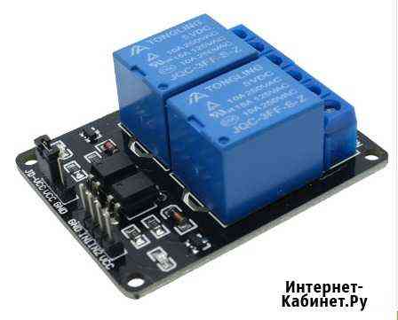 Модуль реле 2-х канальный для Arduino (ардуино) Краснодар