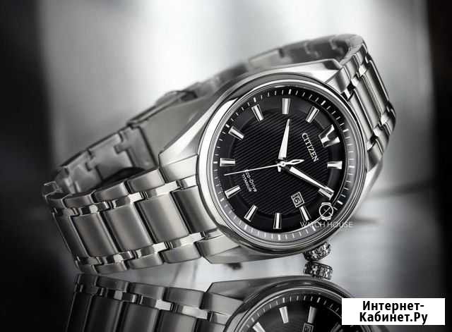 Новые часы с солнечной батареей citizen AW1240-57E Нижний Новгород - изображение 1
