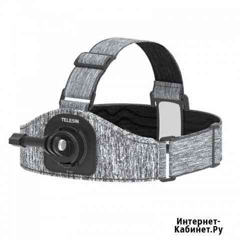 Крепление на голову для экшн-камеры (двустороннее) Самара