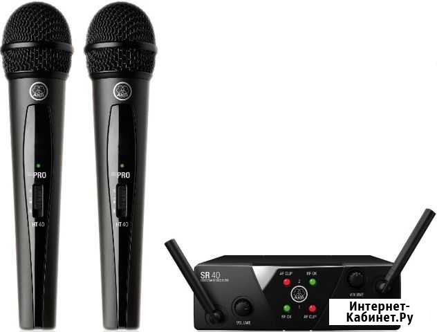 Радио микрофоны AKG WMS40 Mini2 Vocal Set US25AC Ижевск - изображение 1