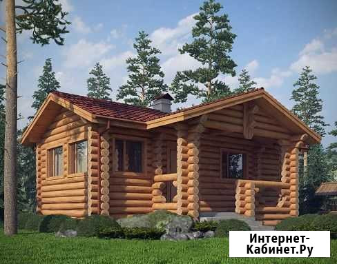 Сруб дома из бревна Санкт-Петербург - изображение 1