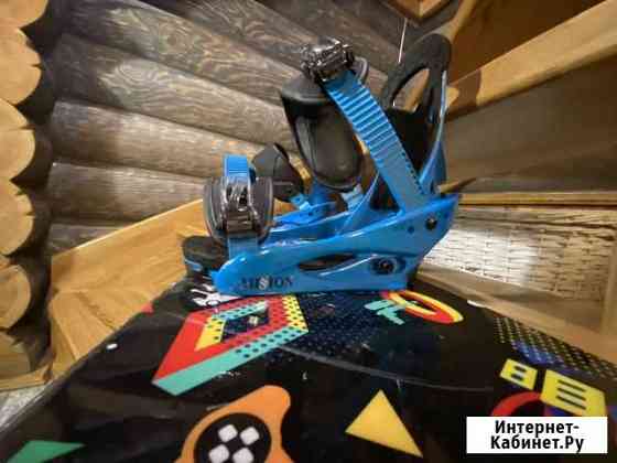 Сноуборд BF Techno (см: 120) + Сноуборд крепления Уфа