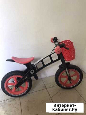 Беговел firstbike красный Ярославль - изображение 1