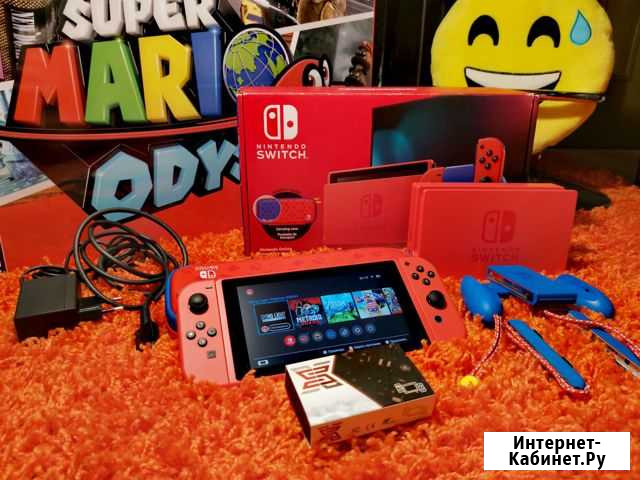 Nintendo switch 2 прошитая mario 160гб Сергиев Посад - изображение 1