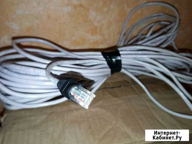 Продам сетевой кабель rj-45, длина 4-5 метров Салехард - изображение 1