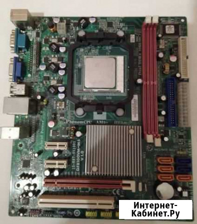 Материнская плата GF8100VM-M5 с процессором AM2+ Брянск - изображение 1