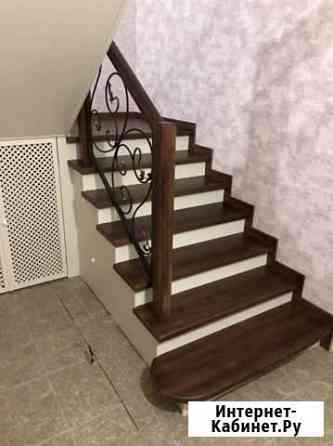 Лестницы деревянные, обшив каркаса, собственное пр Белгород