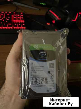 Жесткий диск Seagate Skyhawk 4Tb новые запечатанны Грозный - изображение 1