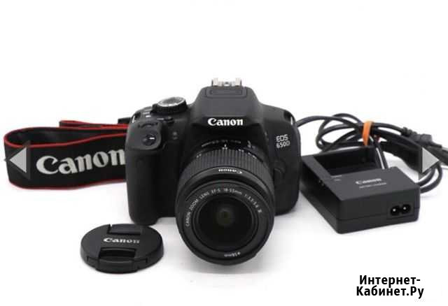 Зеркальный фотоаппарат canon 600D Рязань - изображение 1