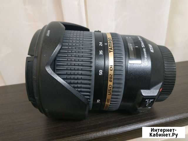 Объектив Tamron AF SP 24-70mm f/2.8 Canon Челябинск - изображение 1