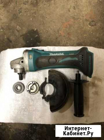 Аккумуляторная болгарка makita бу Тихвин - изображение 1